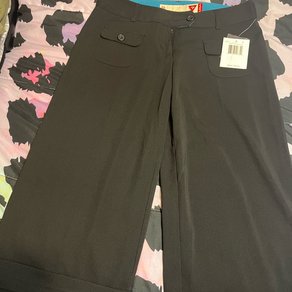 Guess Black crop Pants size 7